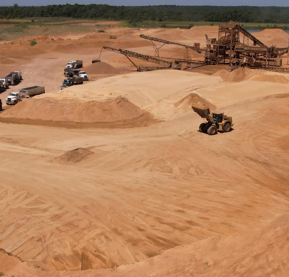 Careers in sand mining